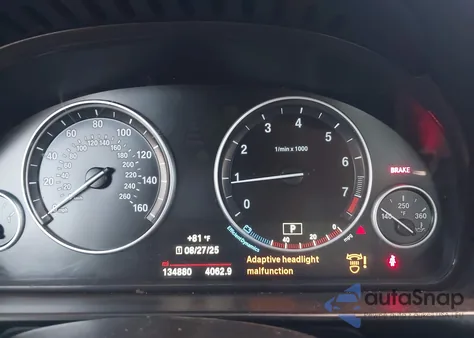 2015 BMW 528I из США, поврежденный, VIN WBA5A5C52FD514213